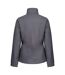 Regatta Standout Womens/Ladies Ablaze Printable Soft Shell Jacket (Seal Gray/Black)
