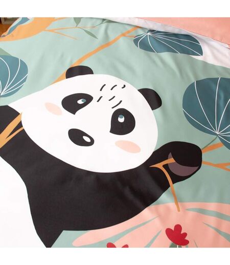 Parure de lit microfibre imprimé PANDA