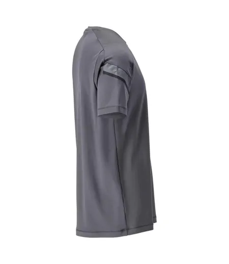 T-shirt Manches Courtes Customised Homme Gris Pierre Mascot
