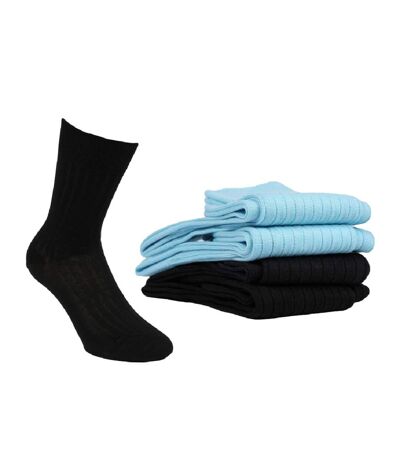 Chaussettes Homme Lot de 4 Fil d'Ecosse