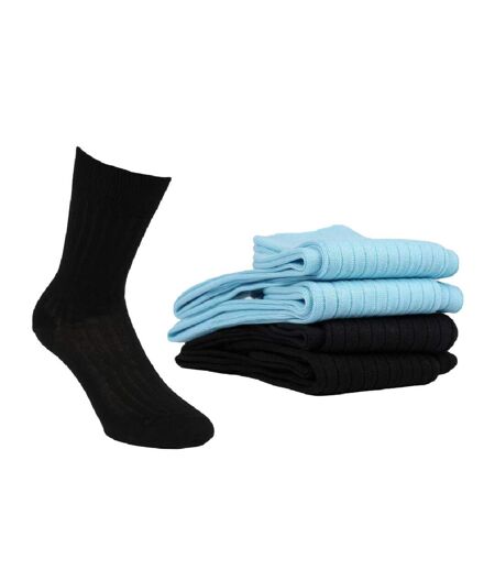 Chaussettes Homme Lot de 4 Fil d'Ecosse