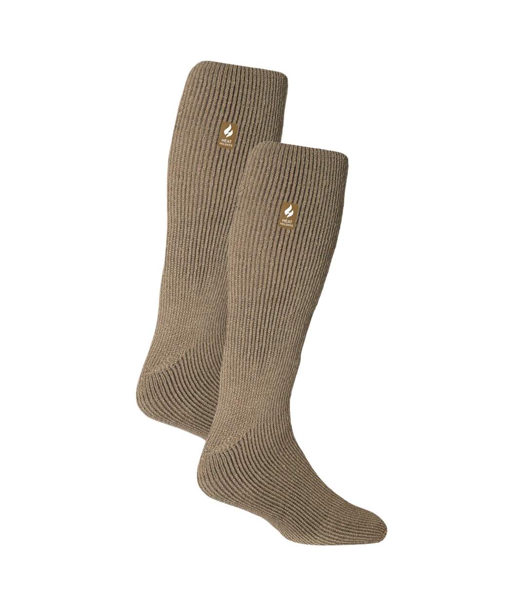 Lot de 2 chaussettes de ski extra longues pour hommes