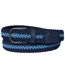 Men's Blue Stretchy Braided Belt-1