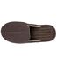 Isotoner Chaussons Mules homme velours, semelle ergonomique, mousse à mémoire forme, design confortable-3
