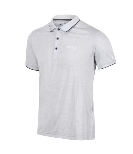 Mens Remex Ii Polo Shirt Silver Grey Regatta