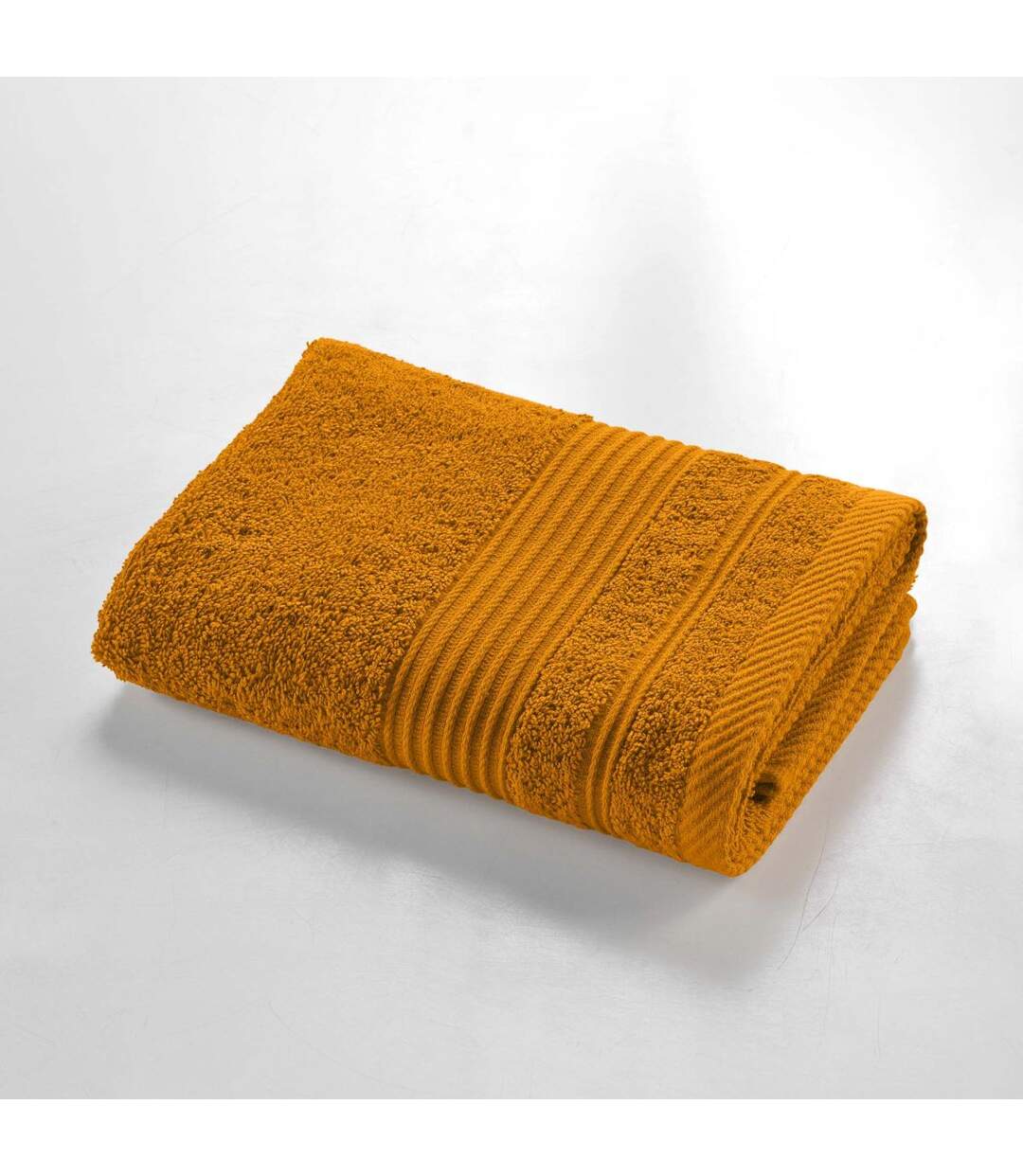 Serviette de Toilette Tendresse  50x90cm Jaune Curry-2