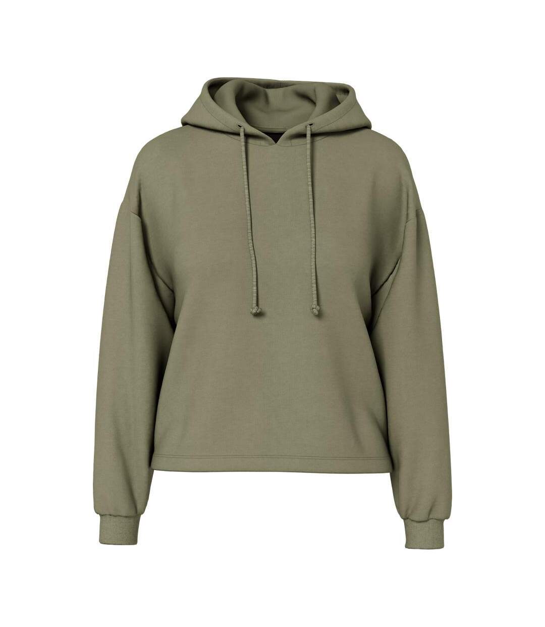 Sweat vert forêt femme pieces pcchilli-3