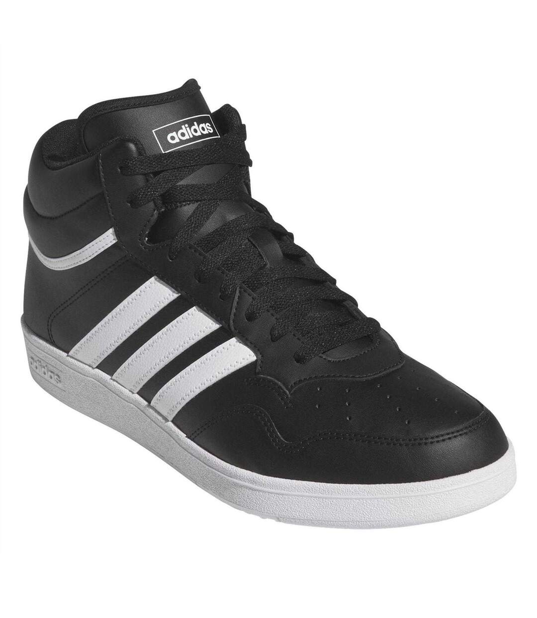 Womens/ladies Hoops 4.0 Suede Trainers Core Black Adidas-1