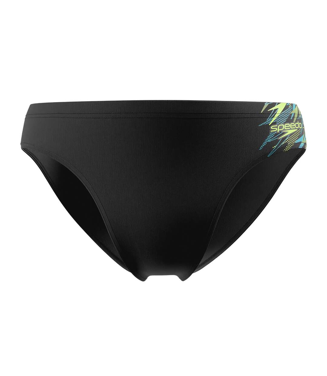 Mens Medley Logo Swim Briefs Black Speedo-1