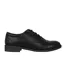 Womens/ladies Bobbi Low Heel Brogues Black Miso-1
