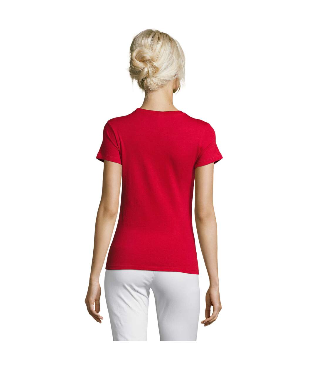 T-shirt Regent Femme Rouge SOLS-2