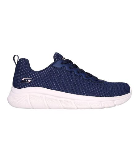 Womens/ladies bobs sport b flex visionary essence trainers navy Skechers