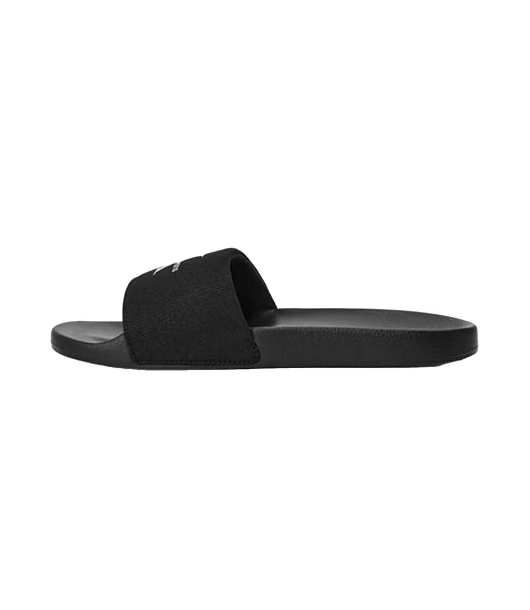 Claquettes Motif/style Logo Jeans Femme Noir Calvin Klein-3