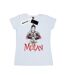 Disney Femme/Les femmes Mulan Movie Sword Pose T-Shirt coton (Blanc) - UTBI30722-1