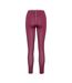 Legging Thermique Ski Motif/style Nordique Festif Floke Femme Rose Kari Traa-2