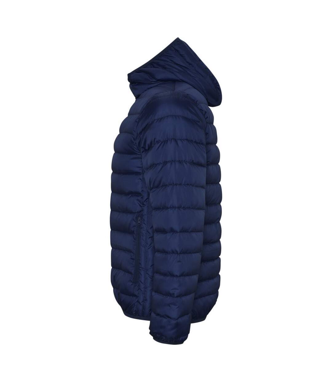 Mens norway quilted insulated jacket navy blue Roly