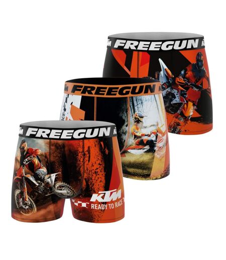 Lot de 3 boxers homme KTM Freegun