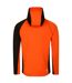 Dare 2B Mens Touring Hooded Stretch Full Zip Jacket (Puffins Orange/Rooibos Tea) - UTRG9334