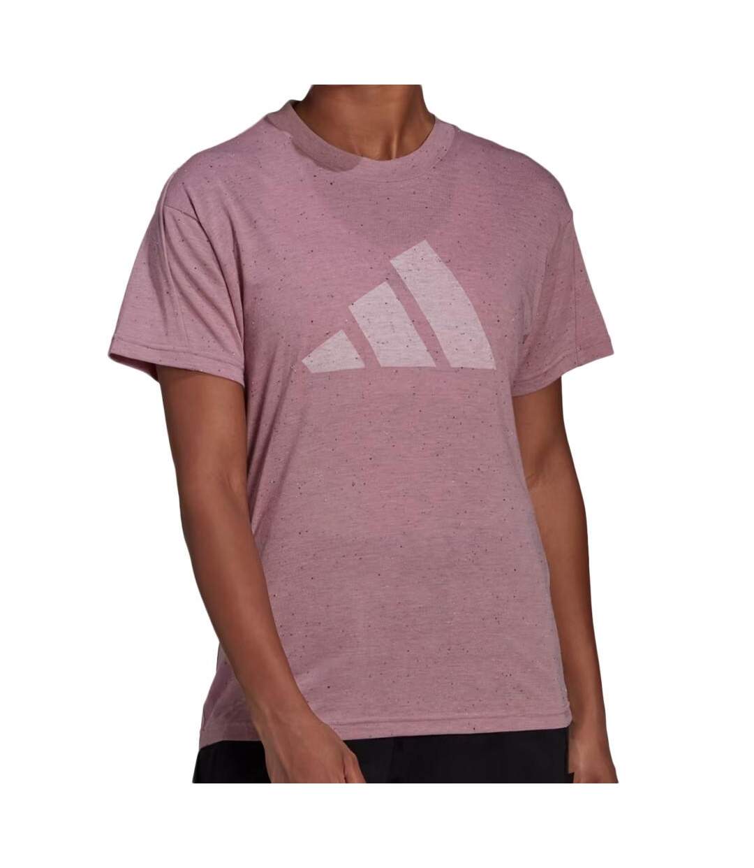 T-shirt Mauve Femme Adidas Winners 3.0 - S-1