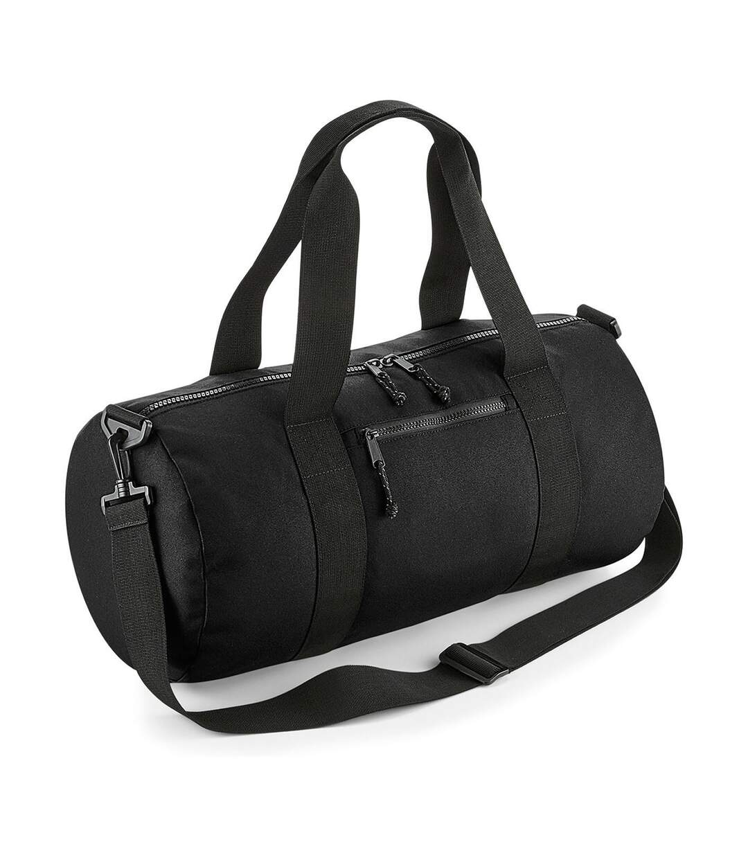 Sac polochon en polyester recyclé - BG284 - noir-2