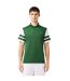Polo Homme Vert Blanc Lacoste-1