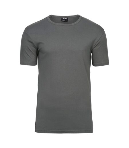 T-shirt À Manches Courtes Homme Gris Pâle Tee Jays