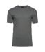 T-shirt À Manches Courtes Homme Gris Pâle Tee Jays-1