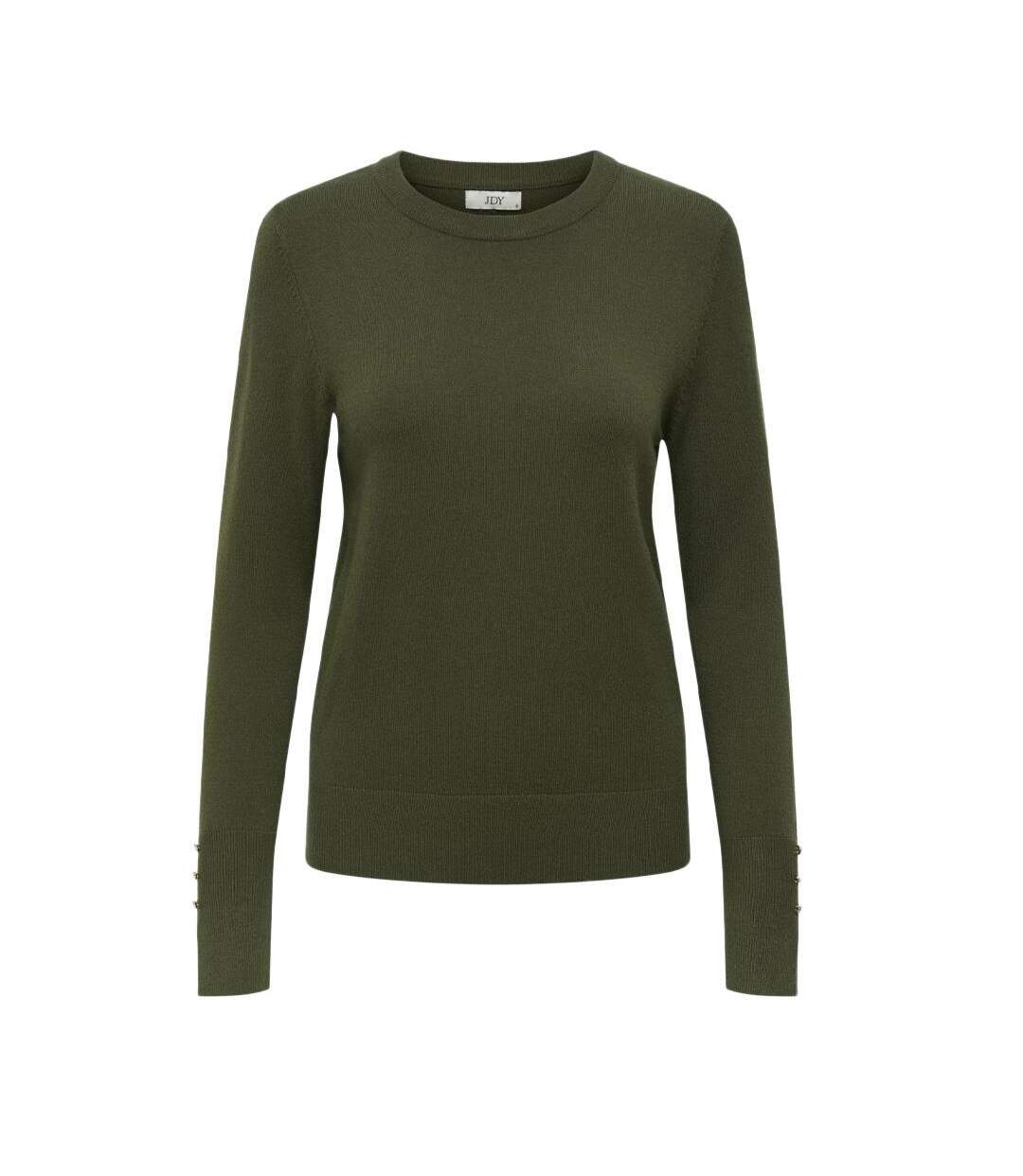 Pull kaki femme jdy maloun-3