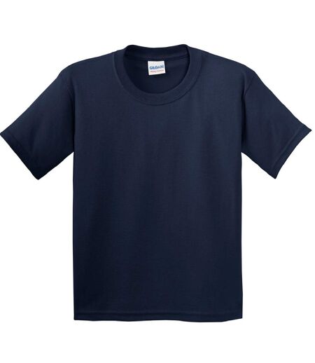 T-shirt en coton enfant bleu marine Gildan Gildan