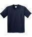 T-shirt en coton enfant bleu marine Gildan Gildan