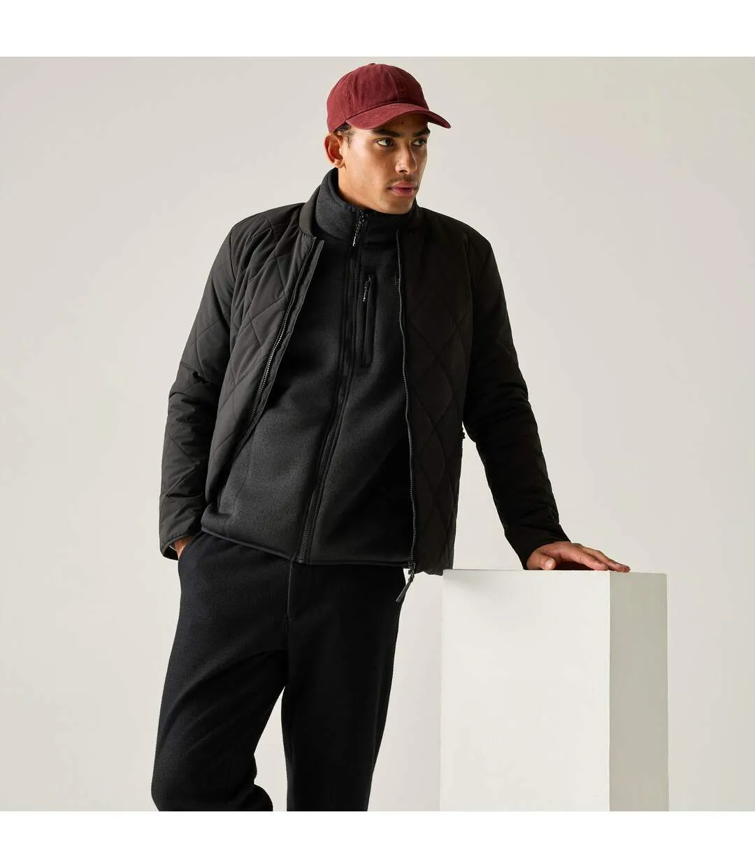 Doudoune Harvin Homme Noir Regatta-4
