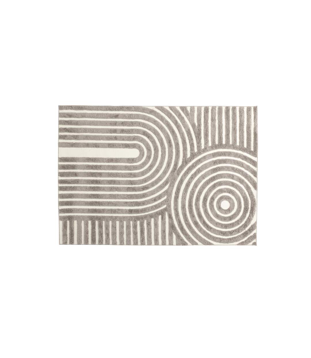 Tapis Déco Nikita 200x290cm Gris-2