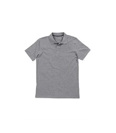 Polo harper homme gris chiné Stedman