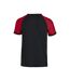 Clique - T-shirt - Adulte (Noir / Rouge) - UTUB681
