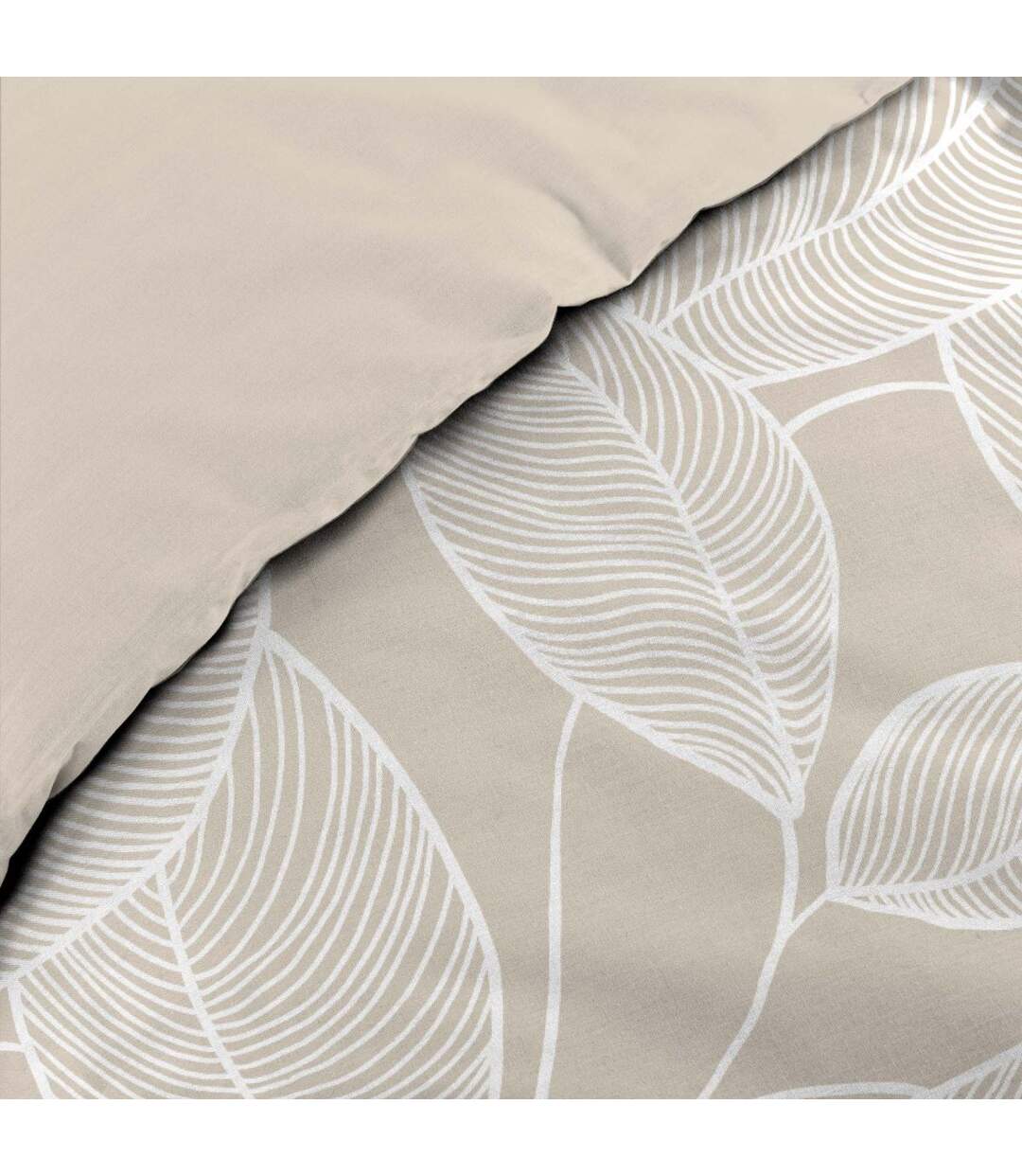 Parure de Lit 3 Pièces Amanda 240x220cm Naturel-5