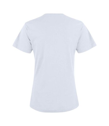 T-shirt premium femme blanc Clique