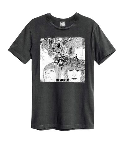 Amplified - T-shirt REVOLVER - Adulte (Charbon) - UTGD1520