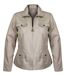 Veste Saharienne Femme Grande Taille AXMANGA2 Beige-2