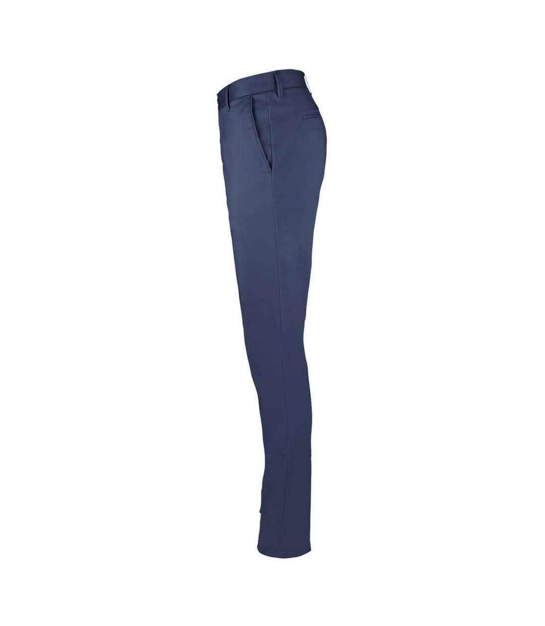 Womens/ladies jared stretch suit trousers french navy SOLS