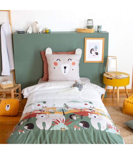 Parure de lit enfant FOREST en microfibre