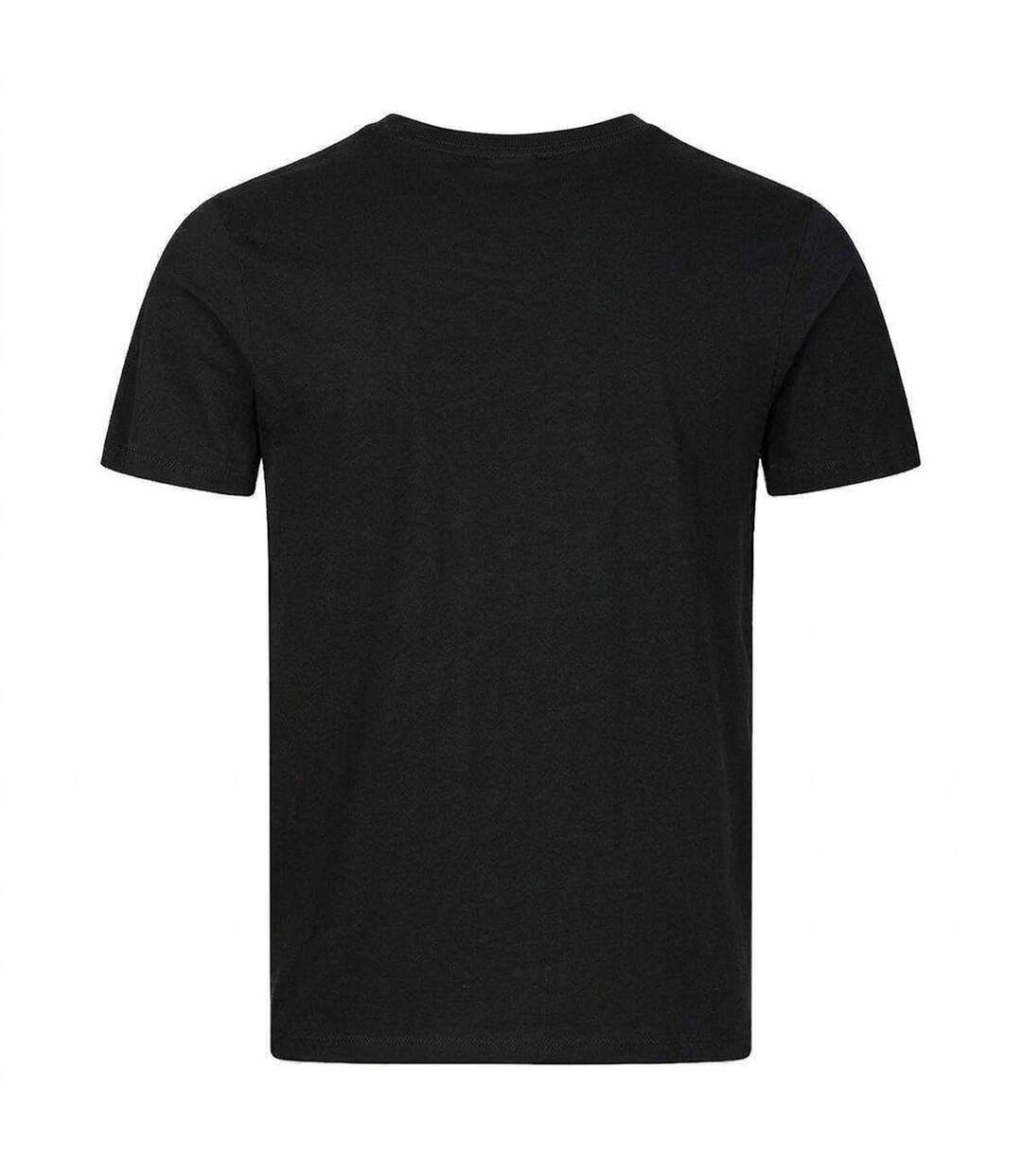 Unisex Adult Crowded House Fan Banner T-shirt Black Amplified-2