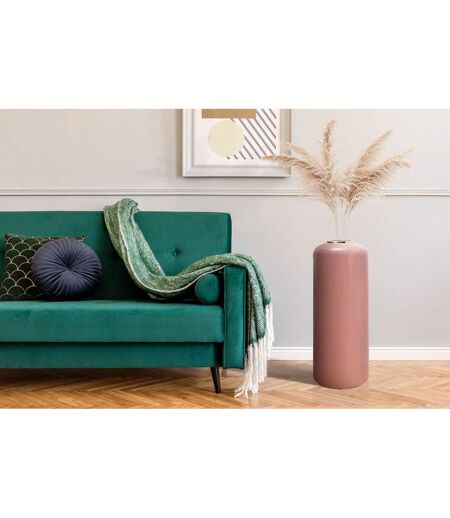 Vase Design Touna 81cm Rose & Or