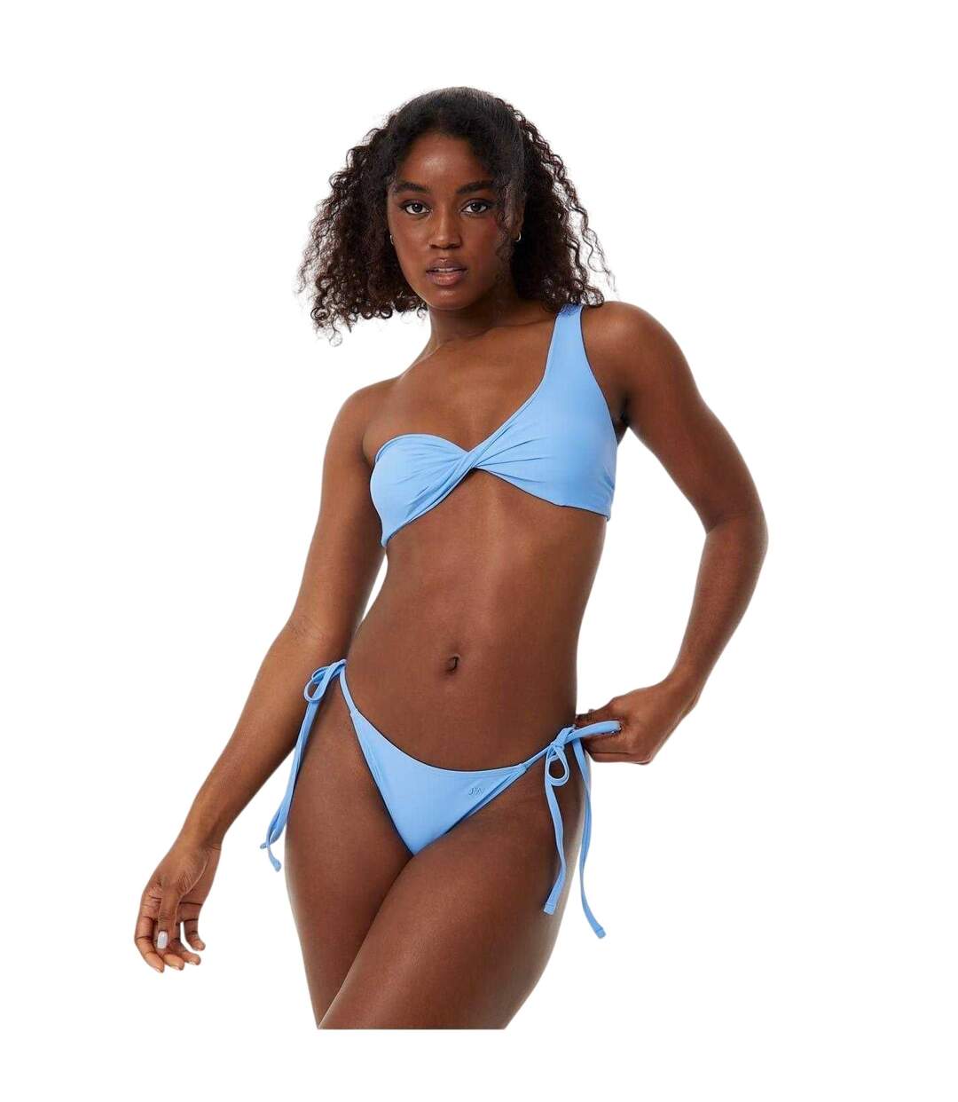 Haut De Maillot De Bain Motif/style Asymétrique Femme Bleu Foncé Jack Wills-2