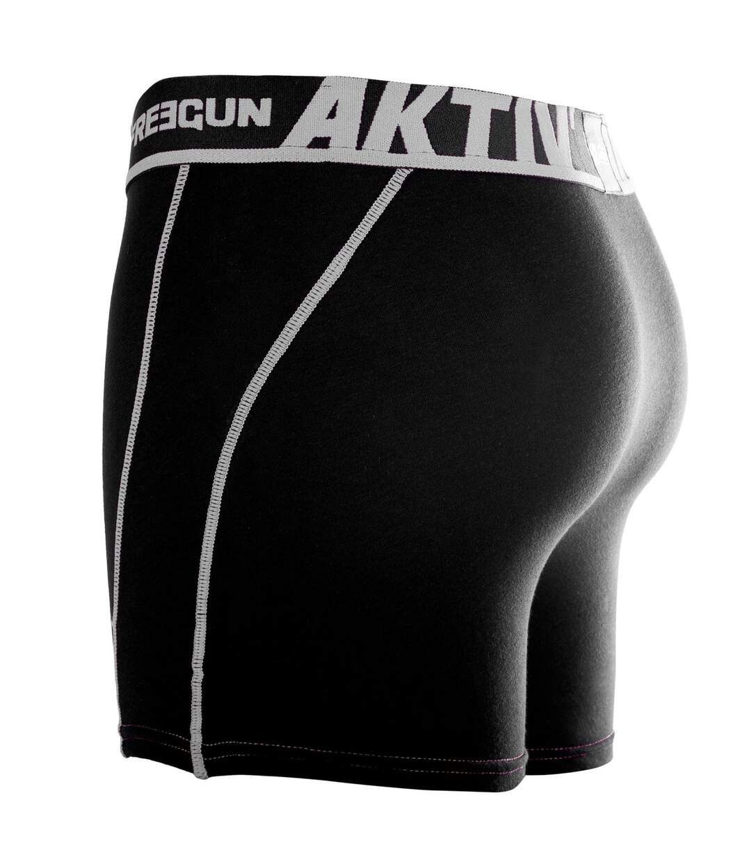 Lot de 4 boxers en coton homme Aktiv Freegun-5