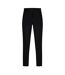 Mens Wool Blend Slim Suit Trousers Black Without Prejudice-1