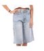 Bermuda bleu clair femme monday premium diamant-1