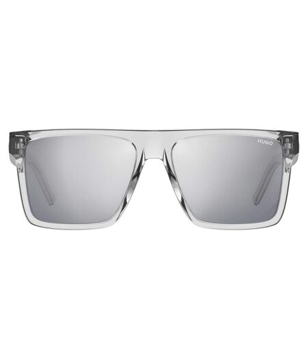 Mens Rectangle Sunglasses One Size Crystal Hugo