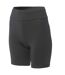 Womens/ladies Cross The Line Igina Shorts Black IQ-4
