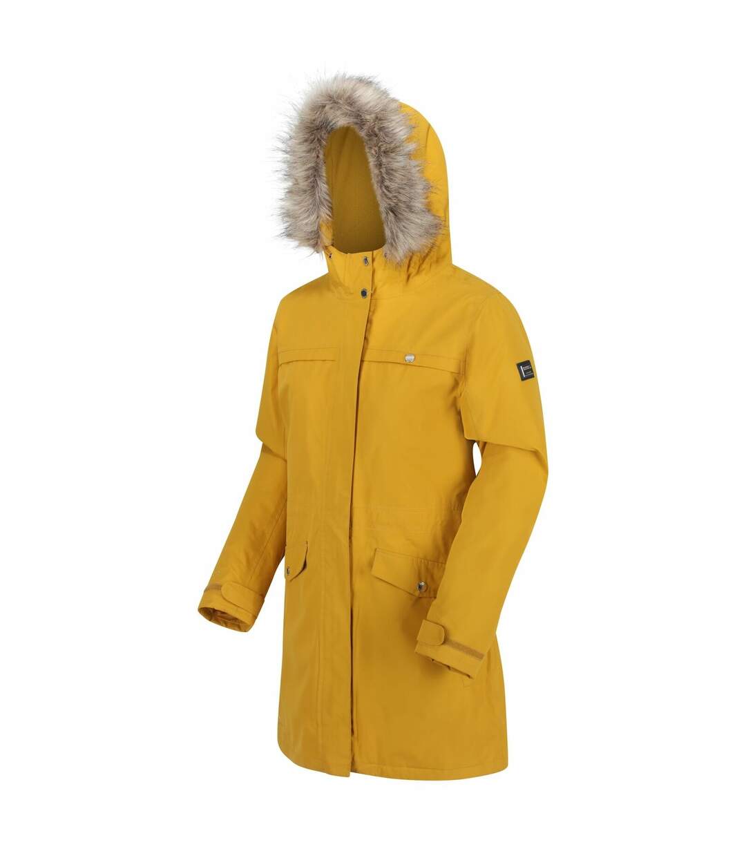 Parka serleena femme jaune foncé Regatta-3