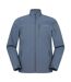 Mens Grasmere Water Resistant Soft Shell Jacket Blue Mountain Warehouse-1
